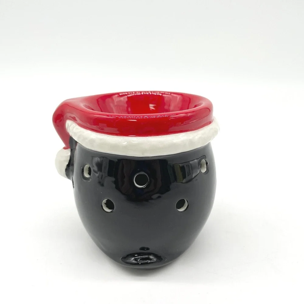 Scentsy Baby Tux Mini Wax Warmer‎ Penguin Santa Hat Holiday Christmas Whimsy